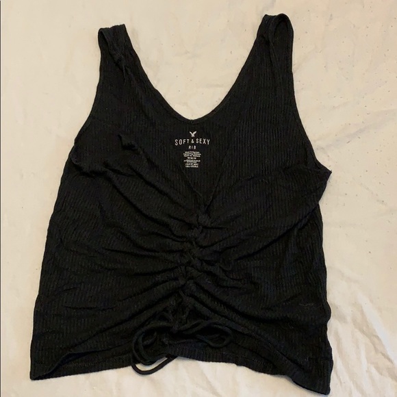 Ruched front tank top - Picture 1 of 2